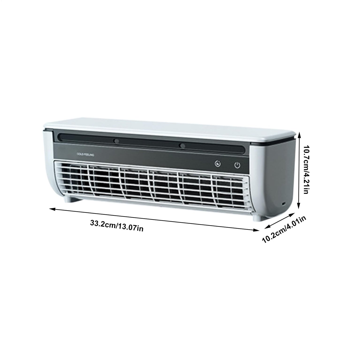 Ventilador Portátil con Función de Aire Acondicionado – 3 Velocidades, Modo Silencioso, Carga Inalámbrica y Filtro Extraíble, Ideal para Hogar, Oficina y Viajes