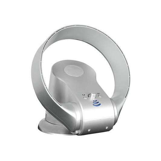 Ventilador de Sobremesa sin Aspas Brightium – Silencioso, Compacto y Seguro para Hogar u Oficina