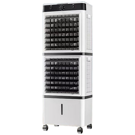 Climatizador Evaporativo GMBAYUE – Aire Acondicionado Portátil con Control Remoto, 3 Velocidades, Temporizador de 12 Horas y Tanque de 14 L, Ideal para Habitaciones y Oficinas