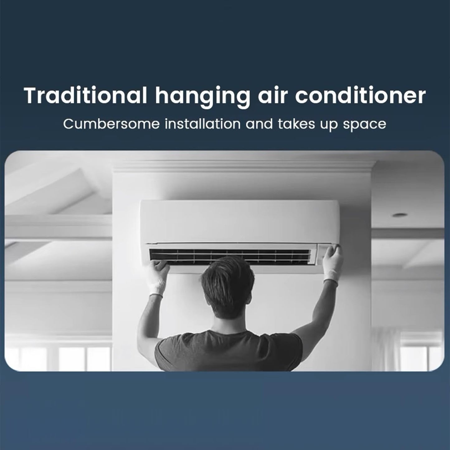 Ventilador Portátil con Función de Aire Acondicionado – 3 Velocidades, Modo Silencioso, Carga Inalámbrica y Filtro Extraíble, Ideal para Hogar, Oficina y Viajes