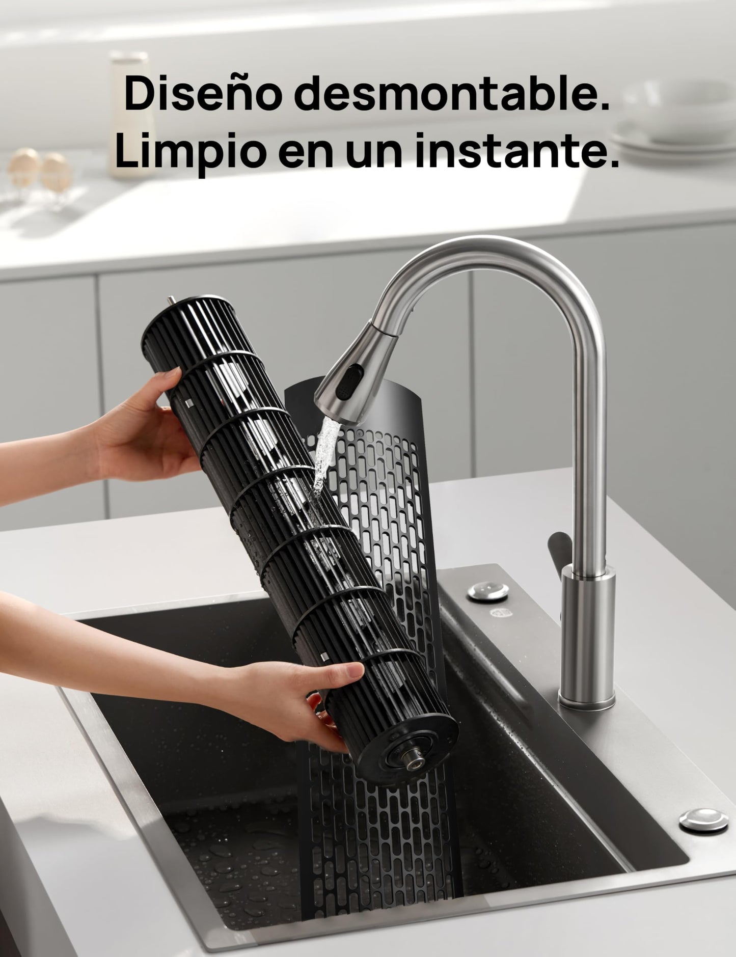 Ventilador de Torre Silencioso de 50 W con Control Remoto, Oscilación de 90°, 6 Velocidades, 4 Modos y Temporizador de 12 Horas – Color Negro