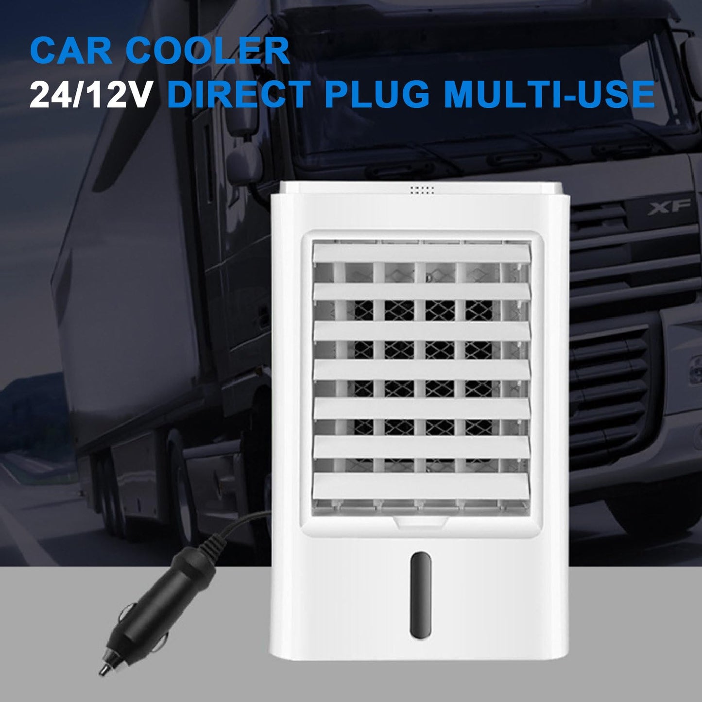 Aire Acondicionado Portátil 4 en 1 con Tanque de Agua de 4 L, Temporizador, 3 Velocidades y Control Remoto – Pedenencelia, 24 V